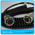 Electrical equipment spiral cable